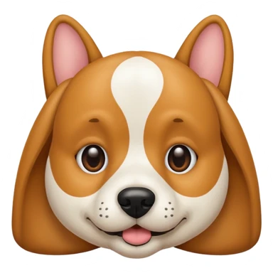 Dog near picture of dog sticker