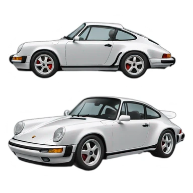 Porsche 911 992 sticker