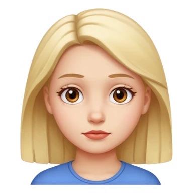 girl side eye sticker