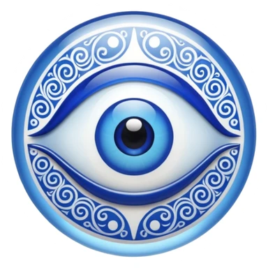 evil eye souvenir sticker