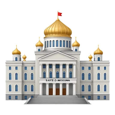 State Duma building in Moscow sticker