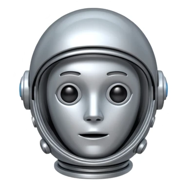 tête de robot cosomonaute sticker