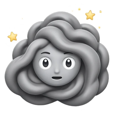 Make a fighting dust Cloud with stars sticker