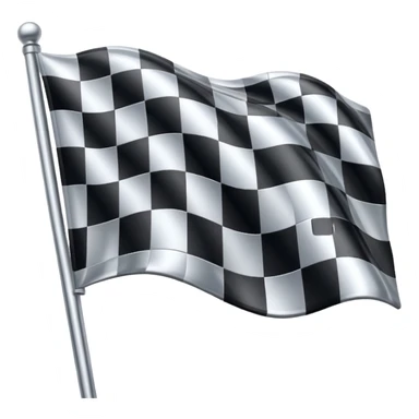 sorayama Chequered flag sticker