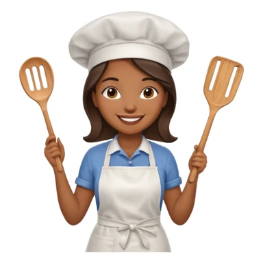 Food Truck Chef woman sticker