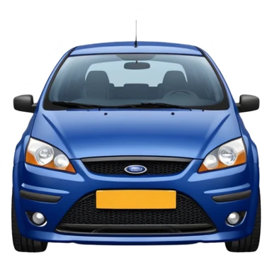 2005 dark blue ford focus st sticker