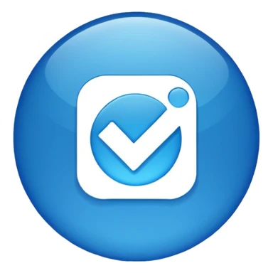 Instagram Blue Tik sticker