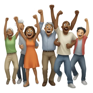 woo hoo yippee. sticker