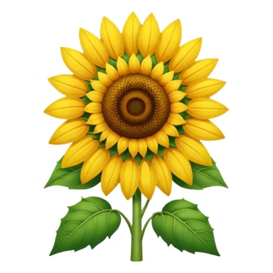 sunflower sticker
