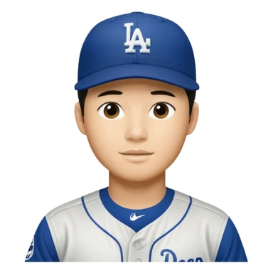 Shohei Ohtani dodgers sticker