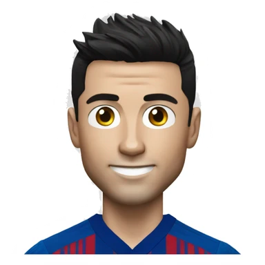 Cristiano ronaldo mixed with lionel messi sticker