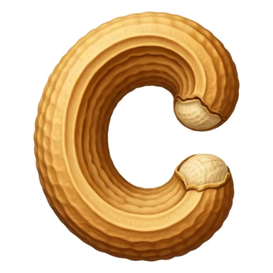 Single Peanut (Figure-eight shape) in its Shell sticker