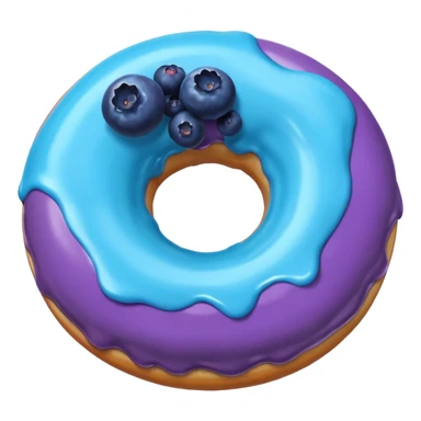yaban mersini donut sticker