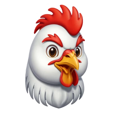 Rooster sticker