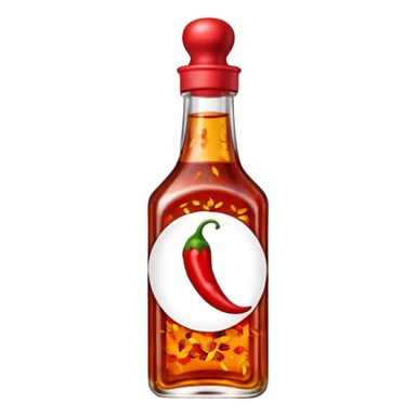 chilli oil sticker