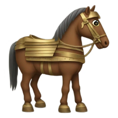 trojan horse sticker