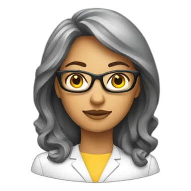 data scientist woman sticker