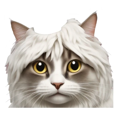 cat wearing a birthday hat at a star wars birthday party sticker