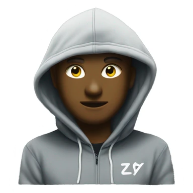 Black Stussy Nike hoodie  sticker