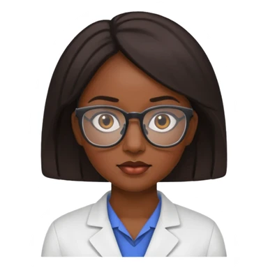 black female specialist sticker