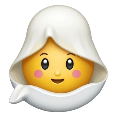 Una cebolla con una pegatina de que es nueva sticker