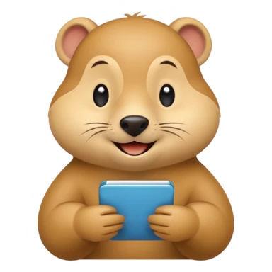 Olga Shalakhina  logo with a happy Go gopher, minimal, clear emotion, cartoon style, busy writing code sticker