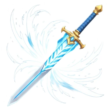 storm wind elemental sword object icon, fantasy sword with strong gust vortex, spinning air trails, energy glow, dynamic wind effect, 3D cartoon, mobile game icon style, centered, clean background, no text, no watermark
 sticker
