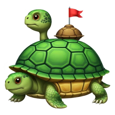 Turtle tank sticker