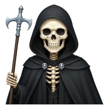 Grim reaper sticker