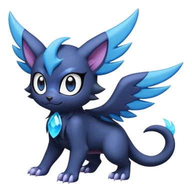 Luxray-Absol-Noibat-Dewott-fusion sticker