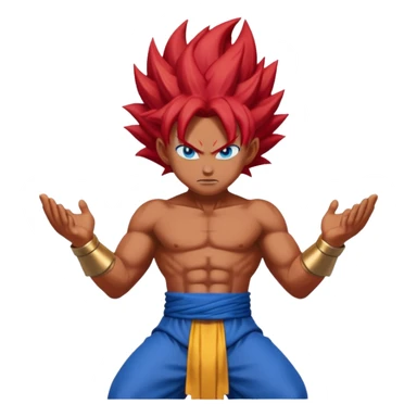 super saiyan god sticker