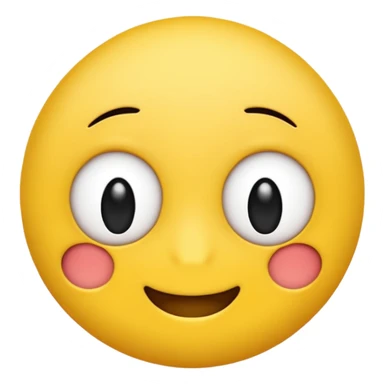 😊🥺 these emojis but with flies around it and its happy yellow face emoji black eyes like the 4th image but its cuter sticker