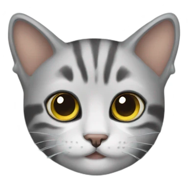 gatito negro sticker