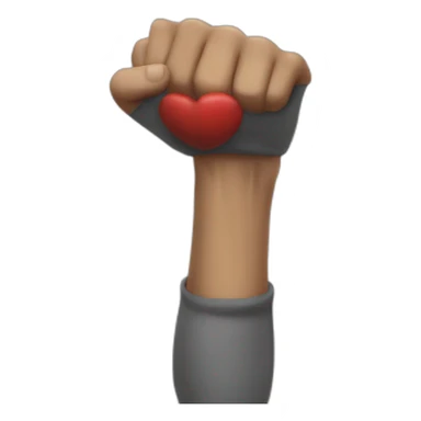 Wrist with pain sign at the site post boxing workout  sticker