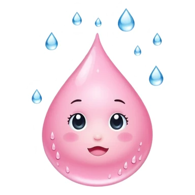 babypink shower sticker