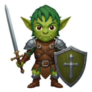 create a dnd style hobgoblin.png using 48x48 pixels size sticker