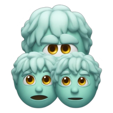 Triples monstres sticker