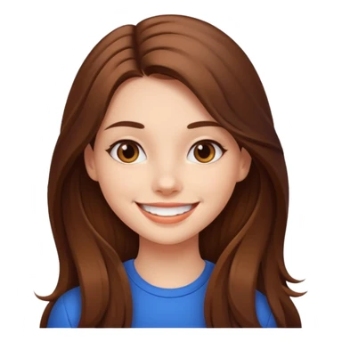 Beautiful girl Cool smile sticker