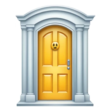 dimensional doorway  sticker