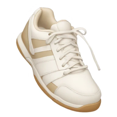 chunky white and beige tennis shoes sticker