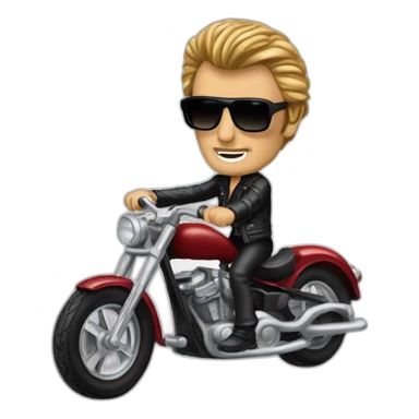 johnny hallyday trotinet sticker