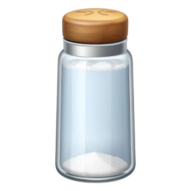 a salt shaker  sticker