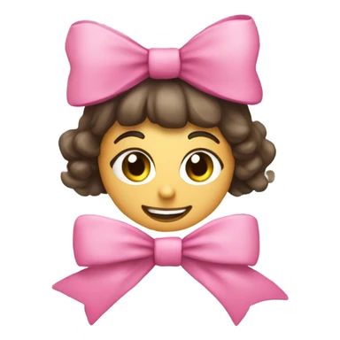 Sign saying “im just a girl” with a pink bow perched on it sticker