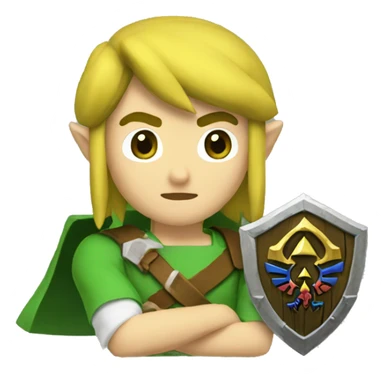 the legend of zelda link sticker