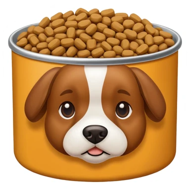 dog food emoji sticker
