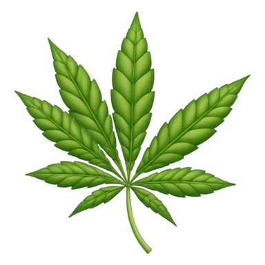 iphone emoji style joint weed sticker