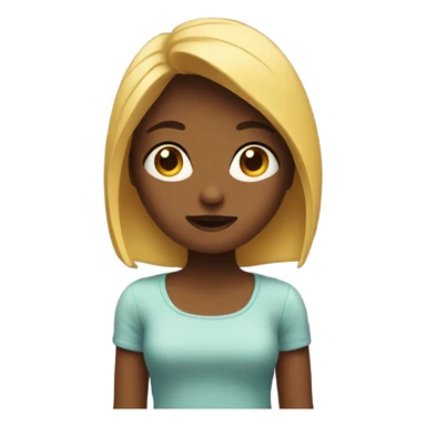 a girl watching netflix sticker