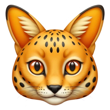 Bird-serval-mango-hybrid sticker