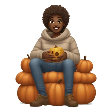 cozy fall vibes sticker