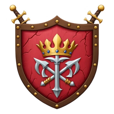 brasão sangrando medieval rosa de sangue vermelha sticker